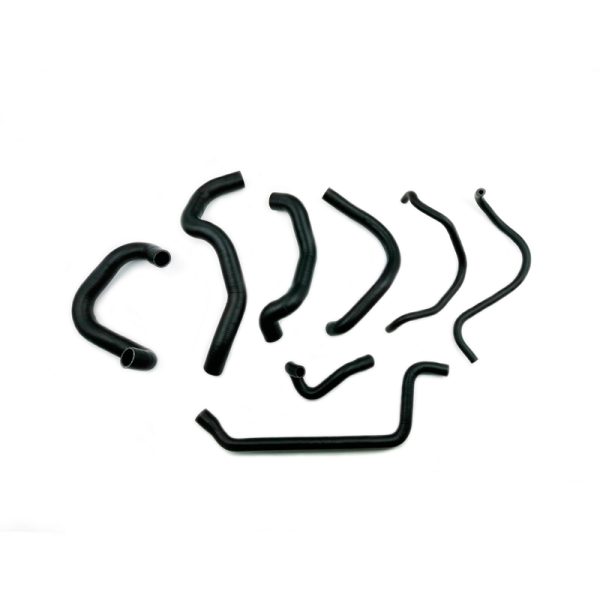Bmw E30 325i (With air conditioner) Coolant hose kit - DRP Silicone Hoses