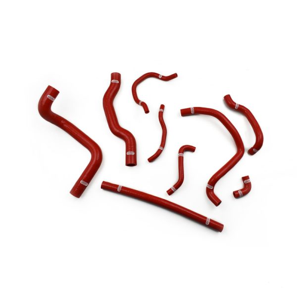 Toyota Celica 2.0 Gt St162 (With air conditioner) Coolant Hose Kit - DRP Silicone Hoses